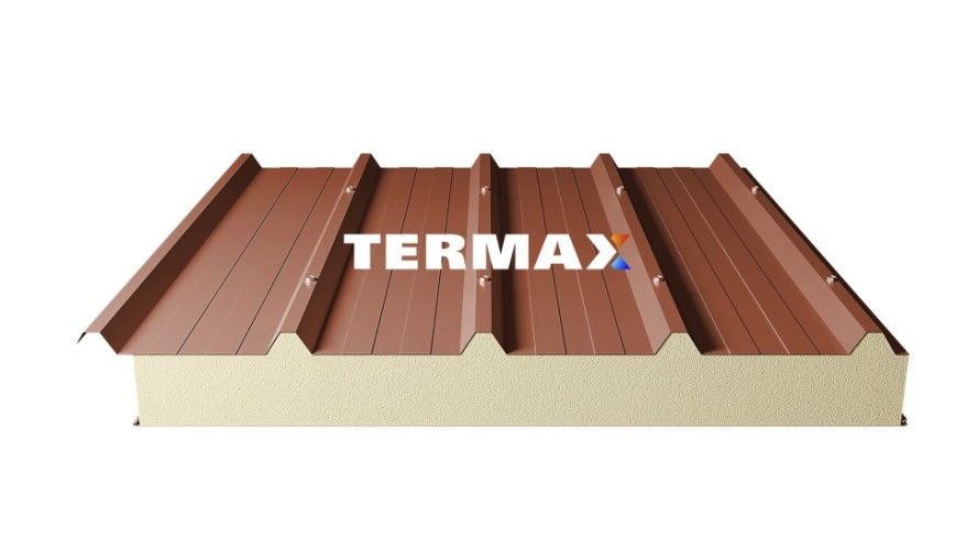 Кровельные сэндвич-панели PIR 80 мм