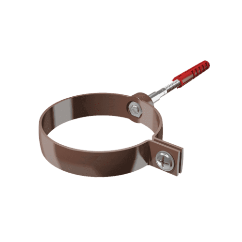 VERAT хомут трубы универсальный L=180мм, коричневый, шт.