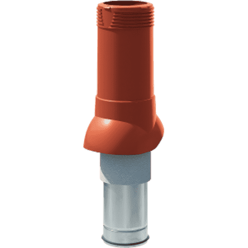 Вентиляционный выход изолированный Технониколь D125/160 мм красный шт