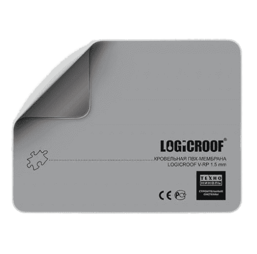 ПВХ мембрана Logicroof V-RP FR 1,2 мм серая 2,10x25 м
