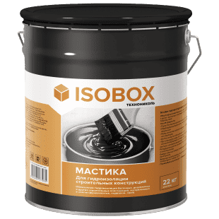 Мастика Технониколь Isobox 22 кг гидроизоляционная