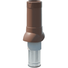 Вентиляционный выход изолированный Технониколь D125/160 мм коричневый шт